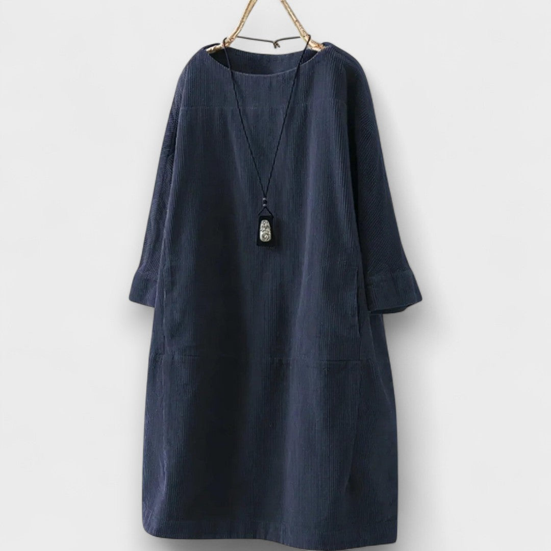 Maria Relaxed Dress | Minimalist, Loose Fit, Timeless