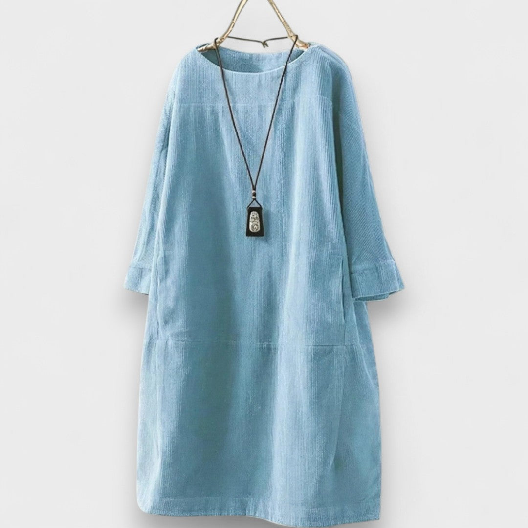 Maria Relaxed Dress | Minimalist, Loose Fit, Timeless