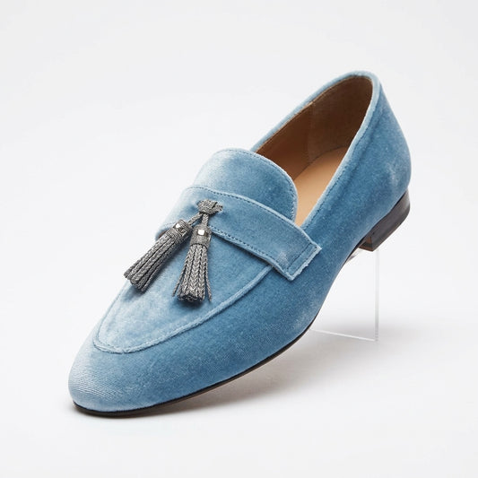 Women's Tassel Loafers - loafer front studio